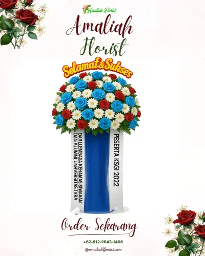 Standing Flower di Rumah Duka Rs Panti Rapih